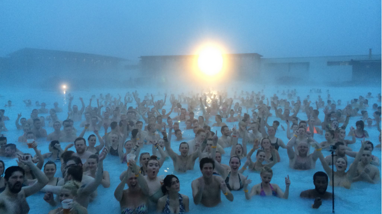 What A Night At The Blue Lagoon