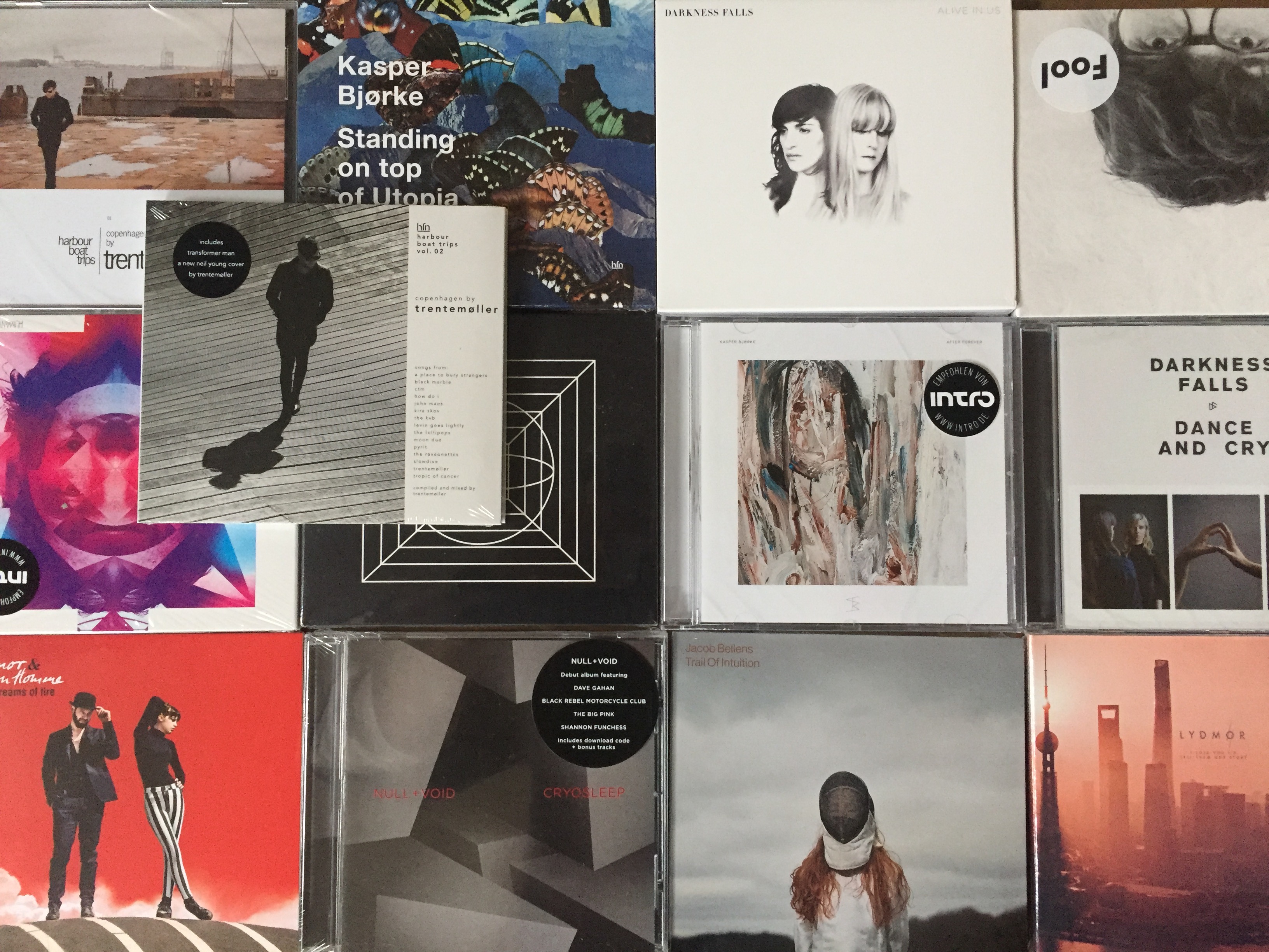 Bandcamp exclusive 13 CD pack for a special price containing the following albums from hfn music: Harbour Boat Trips 01 Copenhagen by Trentemøller, Kasper Bjørke 'Standing On Top Of Utopia', Darkness Falls 'Alive In Us', Kasper Bjørke 'Fool', Human Woman 'Human Woman', Reptile Youth 'Reptile Youth', Kasper Bjørke 'After Forever', Darkness Falls 'Dance And Cry', Lydmor & Bon Homme 'Seven Dreams Of Fire', Null + Void 'Cryosleep', Jacob Bellens 'Trail Of Intuition', Harbour Boat Trips 02 Copenhagen by Trentemøller, Lydmor 'I Told You I'd Tell Them Our Story'.