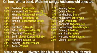 Jacob Bellens touring now!